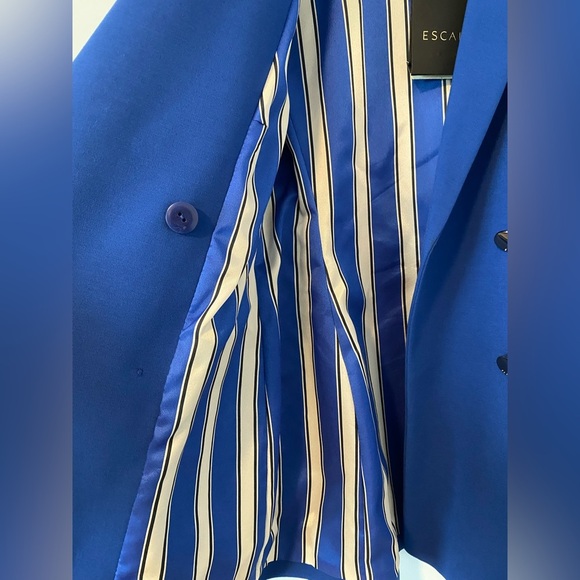 NWT Escada Royal Blue Blazer - Picture 4 of 5